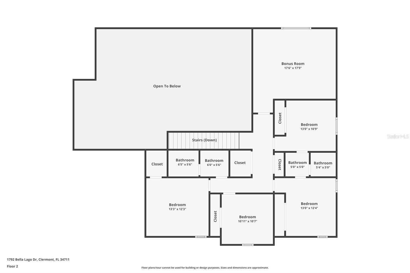 Second Floor - 1792 BELLA LAGO DR, CLERMONT