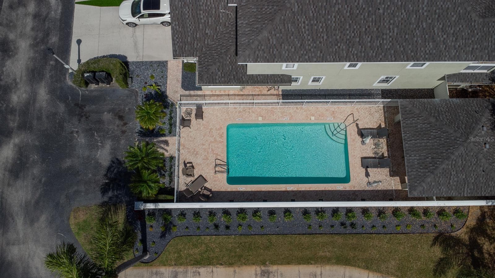 Aerial - Community Pool - 9719 TAYLOR ROSE LN, SEMINOLE