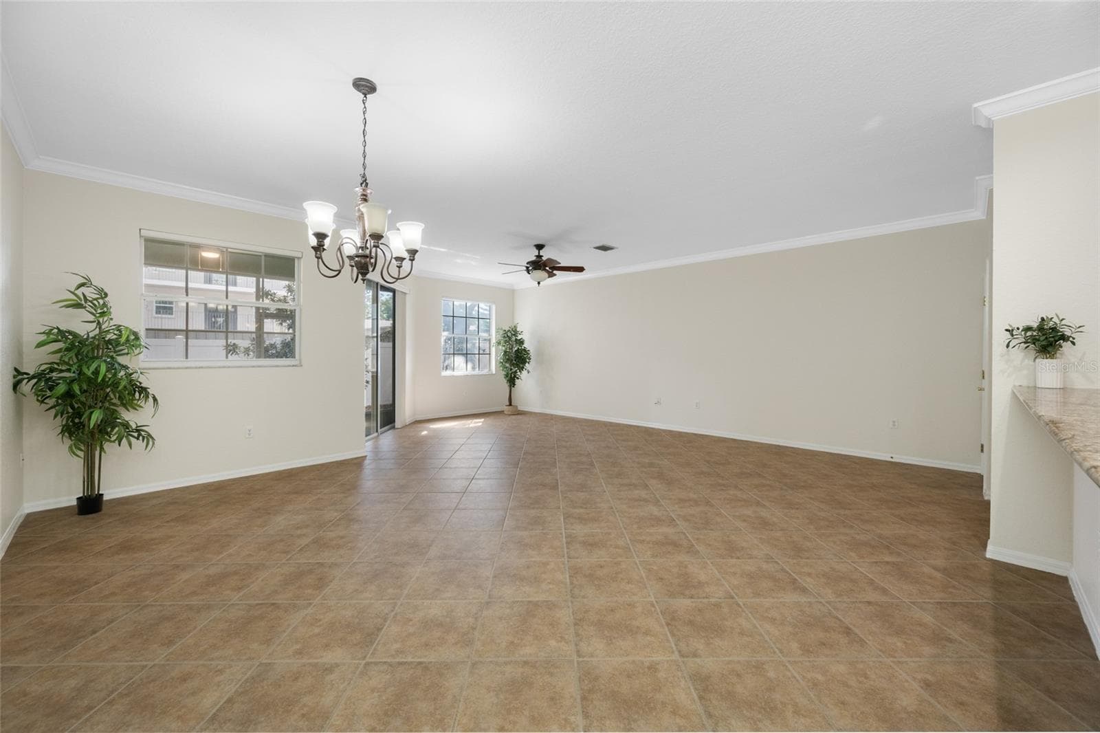 View From Corner of Dining Rm/Breakfast Bar into Great Rm! - 9719 TAYLOR ROSE LN, SEMINOLE