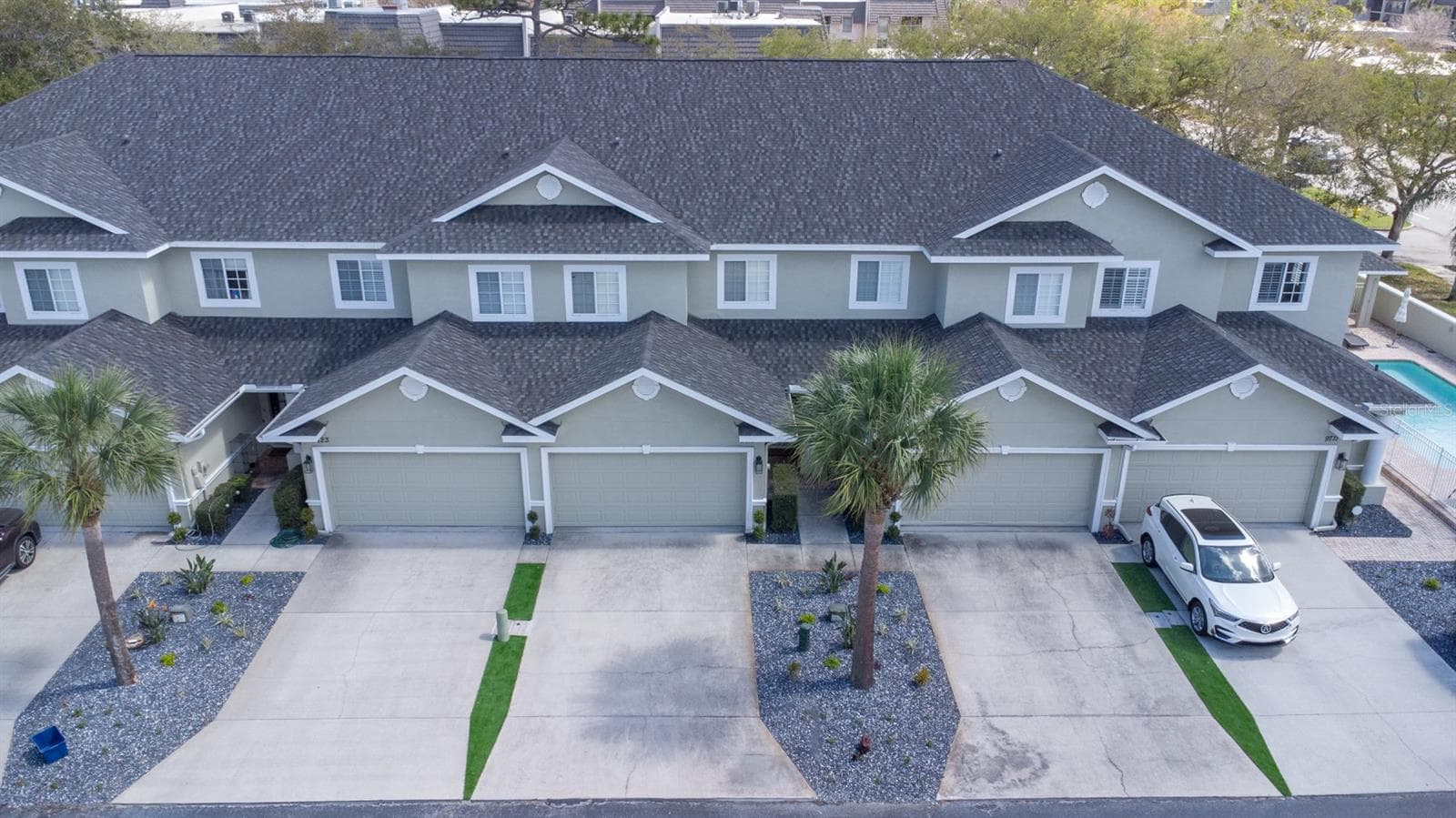 Aerial Showing Proximity to Pool! - 9719 TAYLOR ROSE LN, SEMINOLE