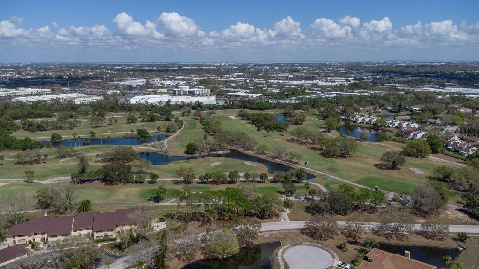 Aerial of Golf Course! - 9719 TAYLOR ROSE LN, SEMINOLE