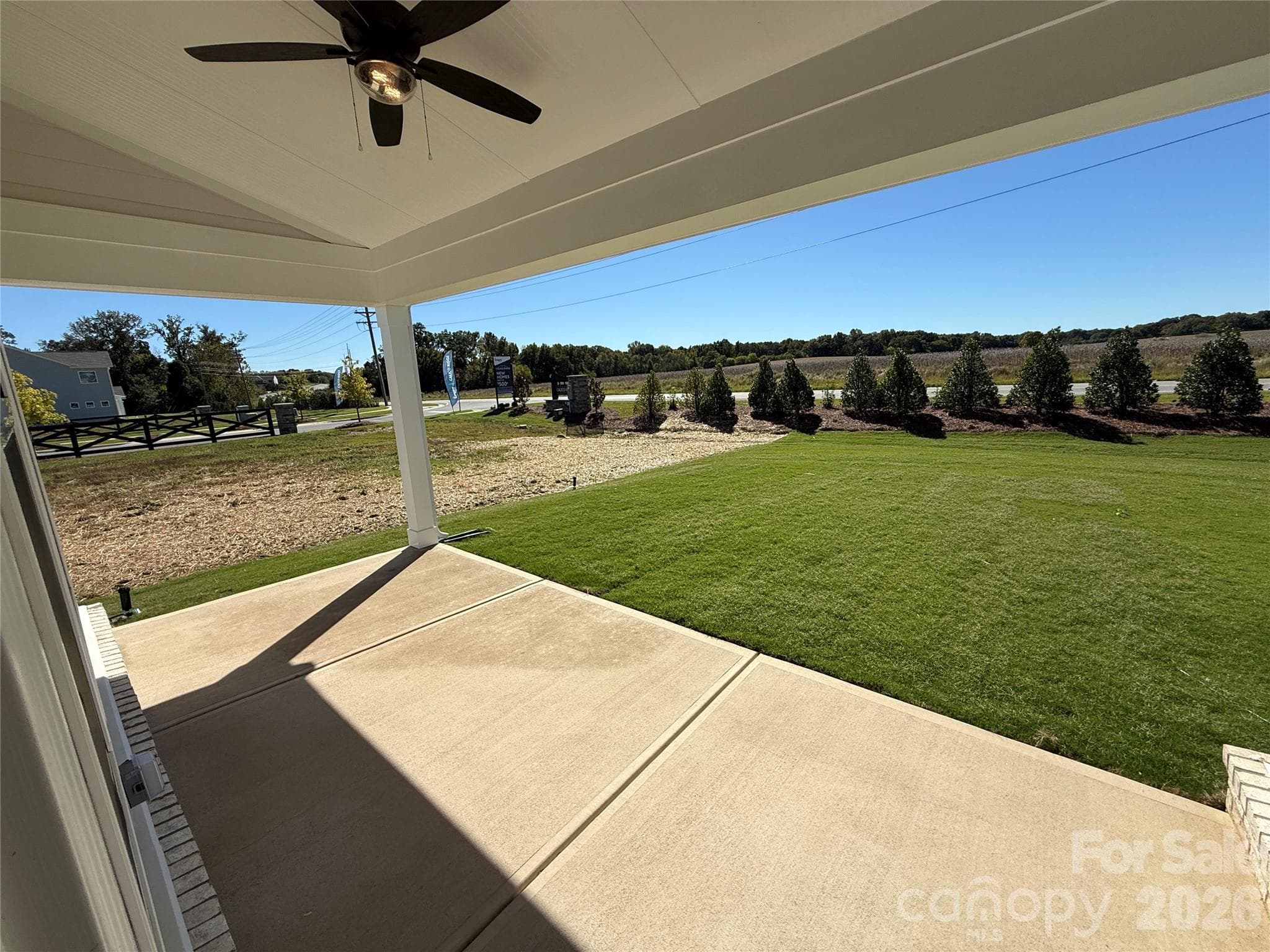 Rear Covered Patio - 4709 Hopsack Drive, Indian Trail