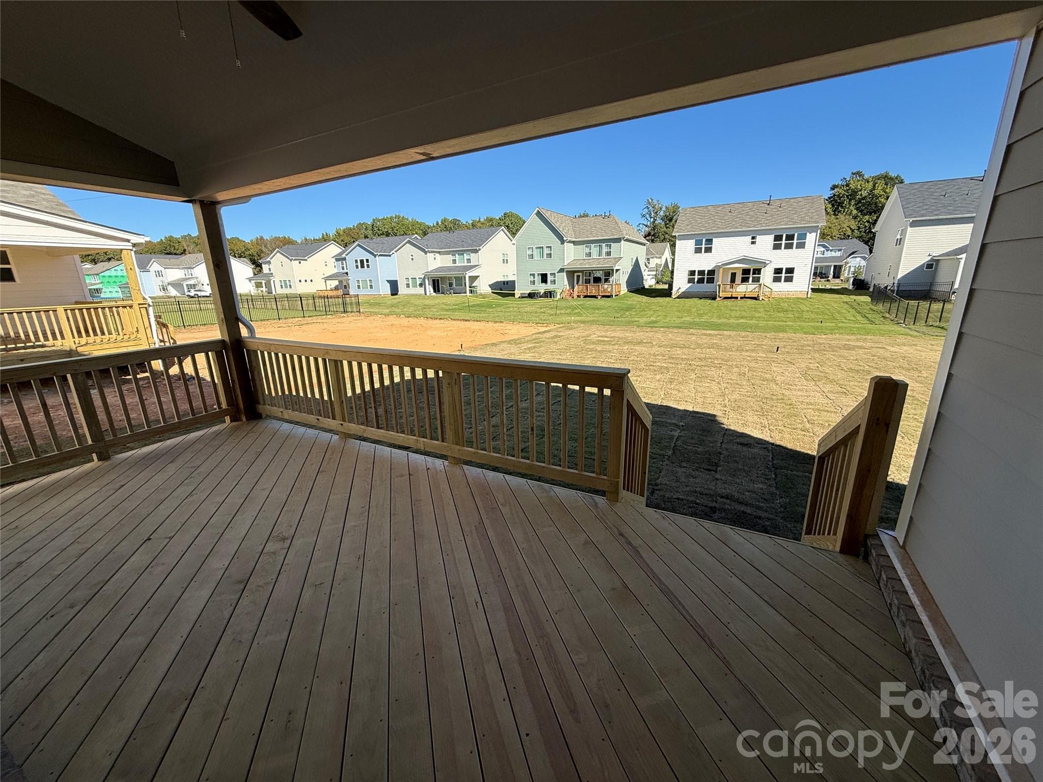 Rear Covered Deck - 4800 Glen Stripe Drive, Indian Trail