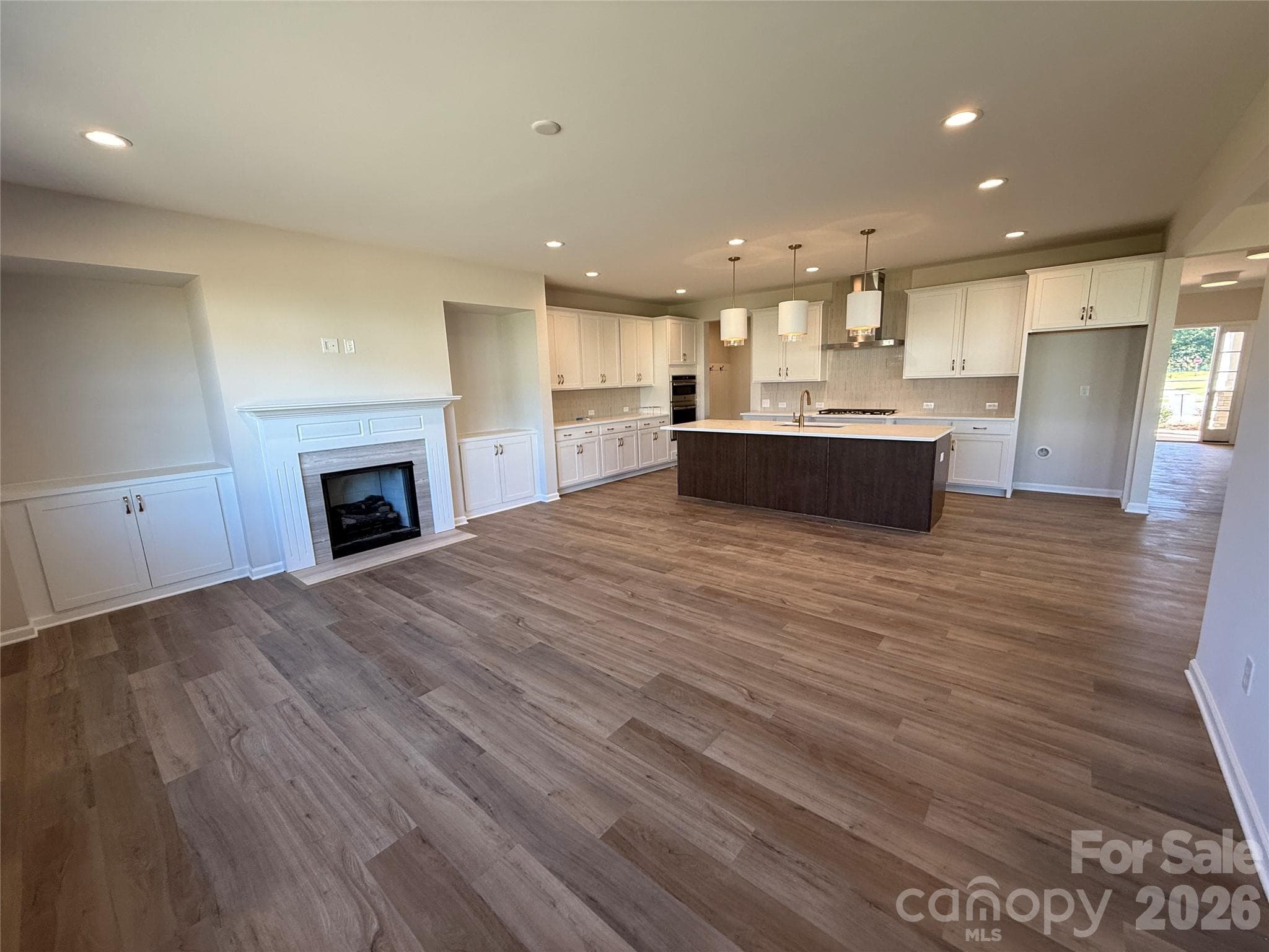 Family Room/Kitchen - 4800 Glen Stripe Drive, Indian Trail