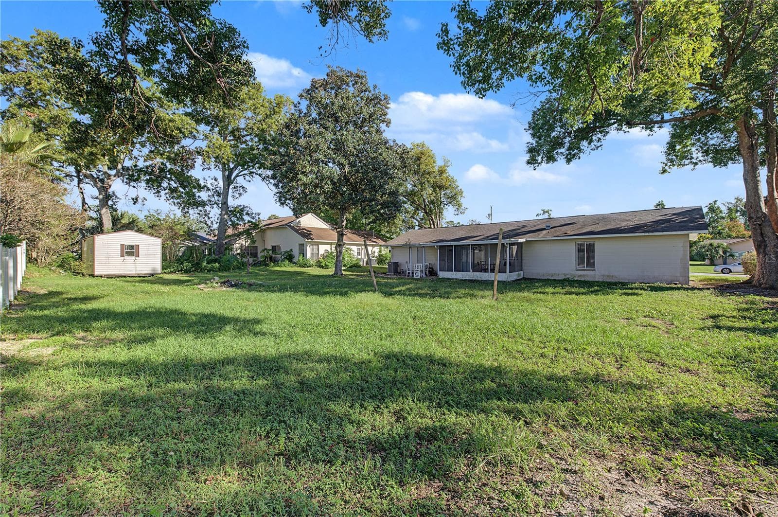 Backyard - 10465 MAYFLOWER RD, SPRING HILL