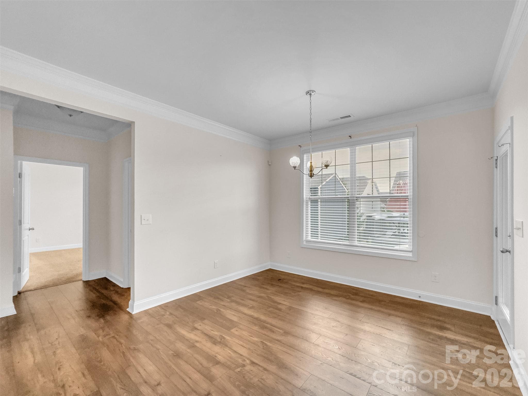 Dining area from the kitchen - 2045 Saddlebred Drive, Iron Station