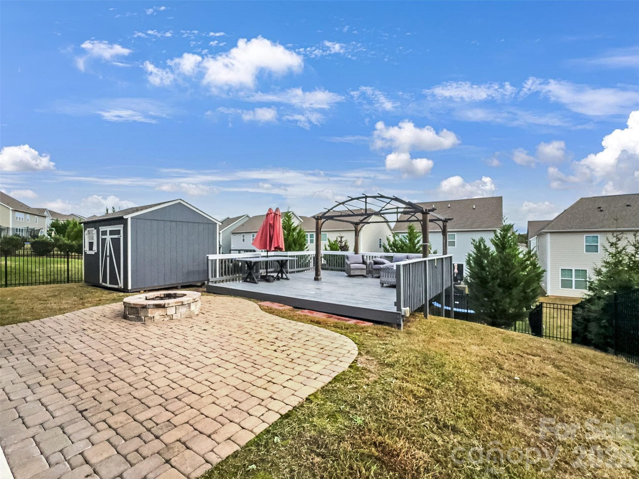 Backyard - 2045 Saddlebred Drive, Iron Station
