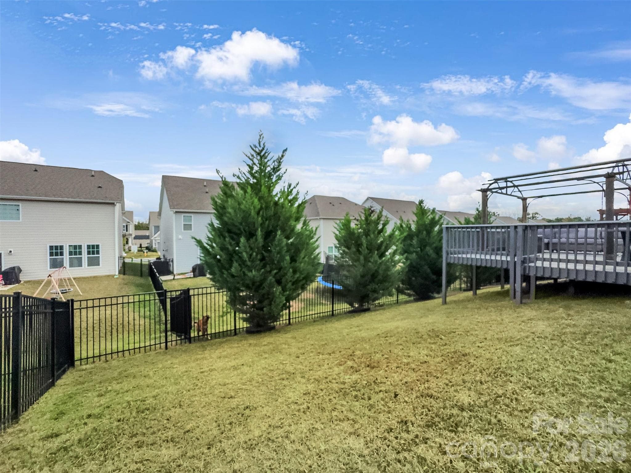 Backyard - 2045 Saddlebred Drive, Iron Station