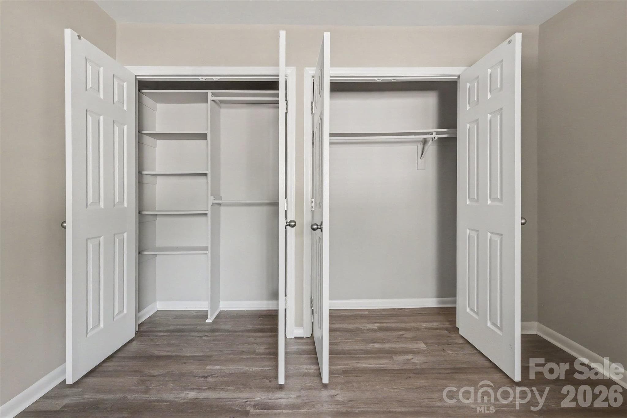LARGE DOUBLE CLOSETS IN THE BEDROOM - 3201 Heathstead Place, Charlotte