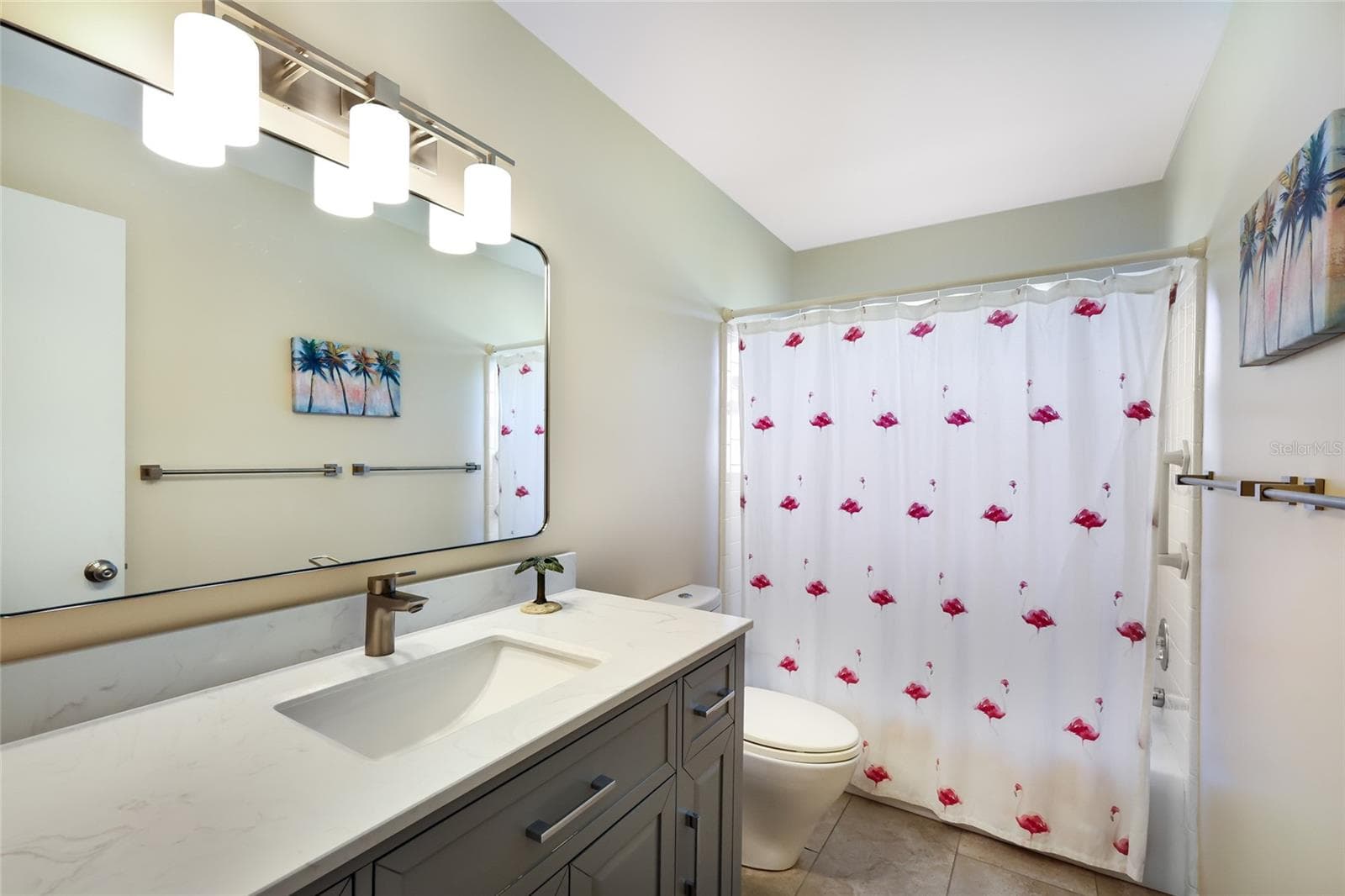 Updated Bath - 3327 S LOCKWOOD RIDGE RD, SARASOTA