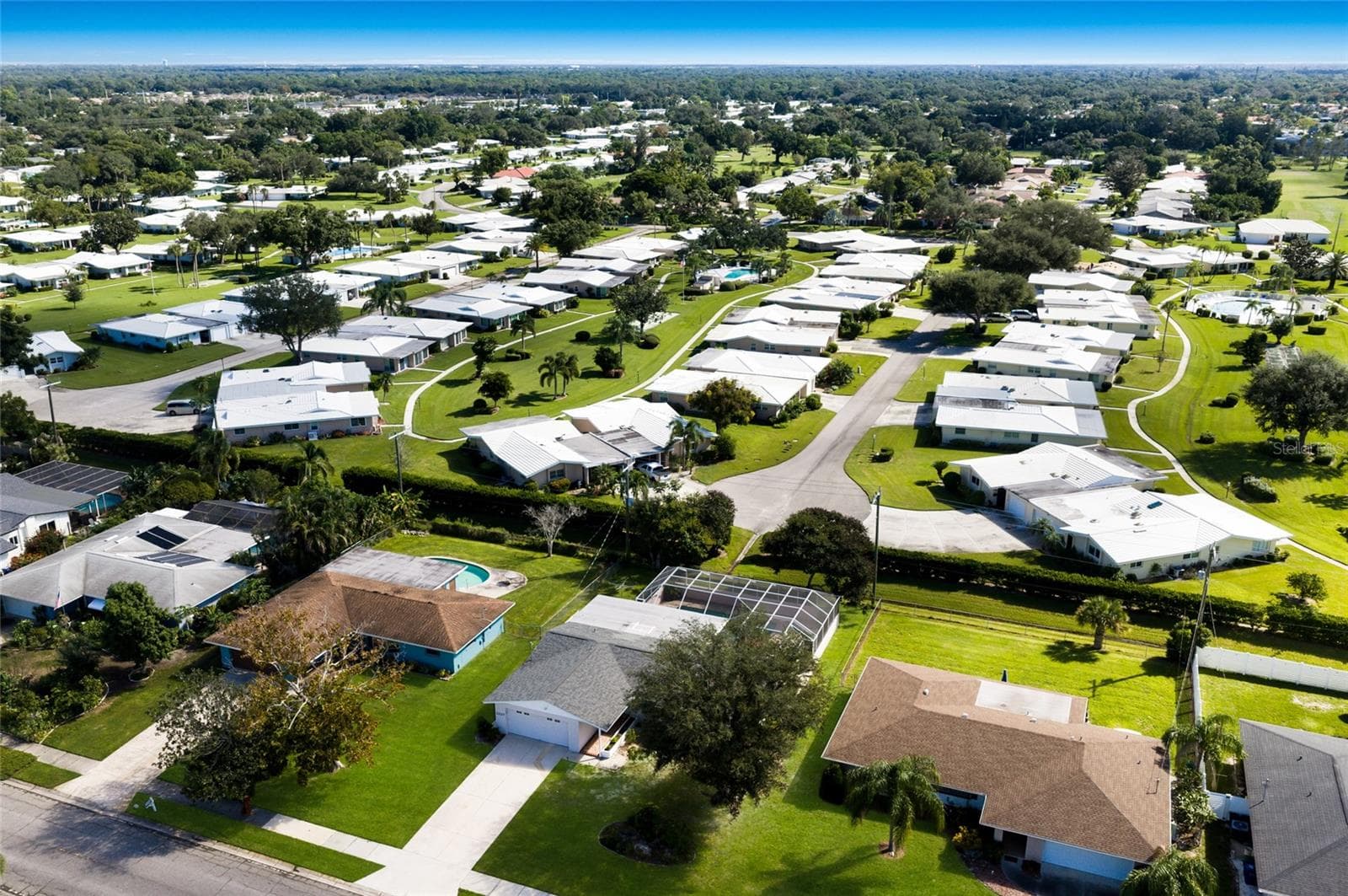 Aerial - 3327 S LOCKWOOD RIDGE RD, SARASOTA