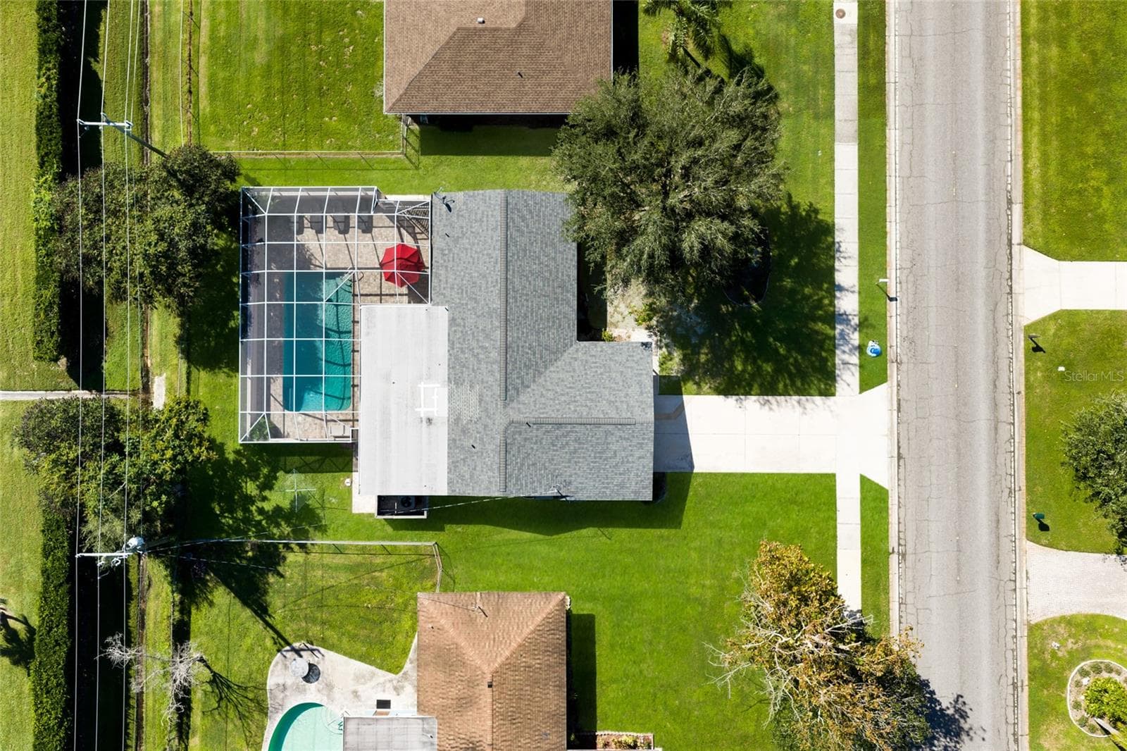 Aerial - 3327 S LOCKWOOD RIDGE RD, SARASOTA
