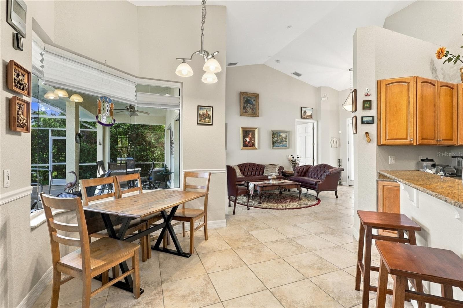 Breakfast nook - 4364 SKYWAY AVE, NORTH PORT