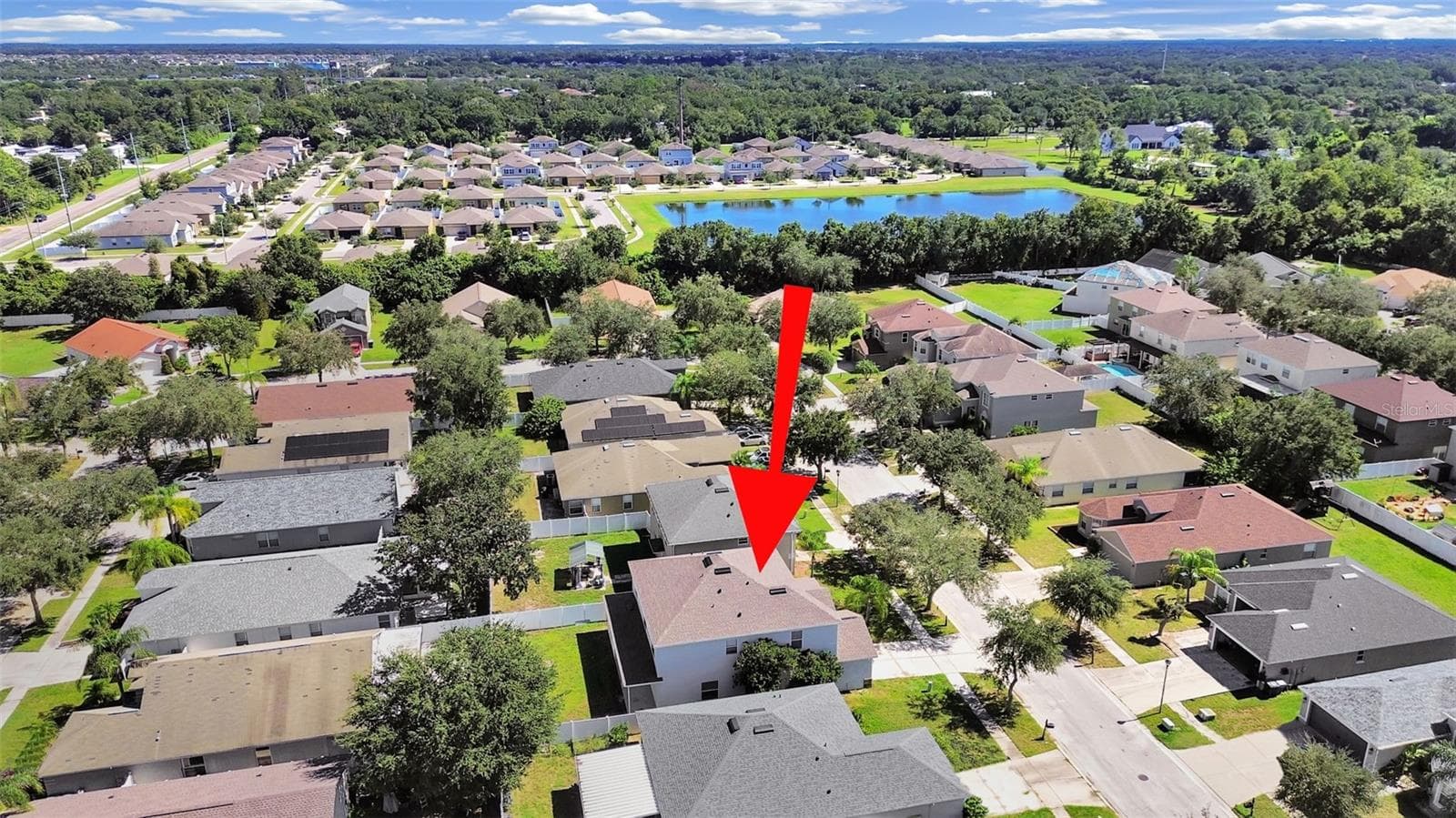 sky view - 8427 CARRIAGE POINTE DR, GIBSONTON