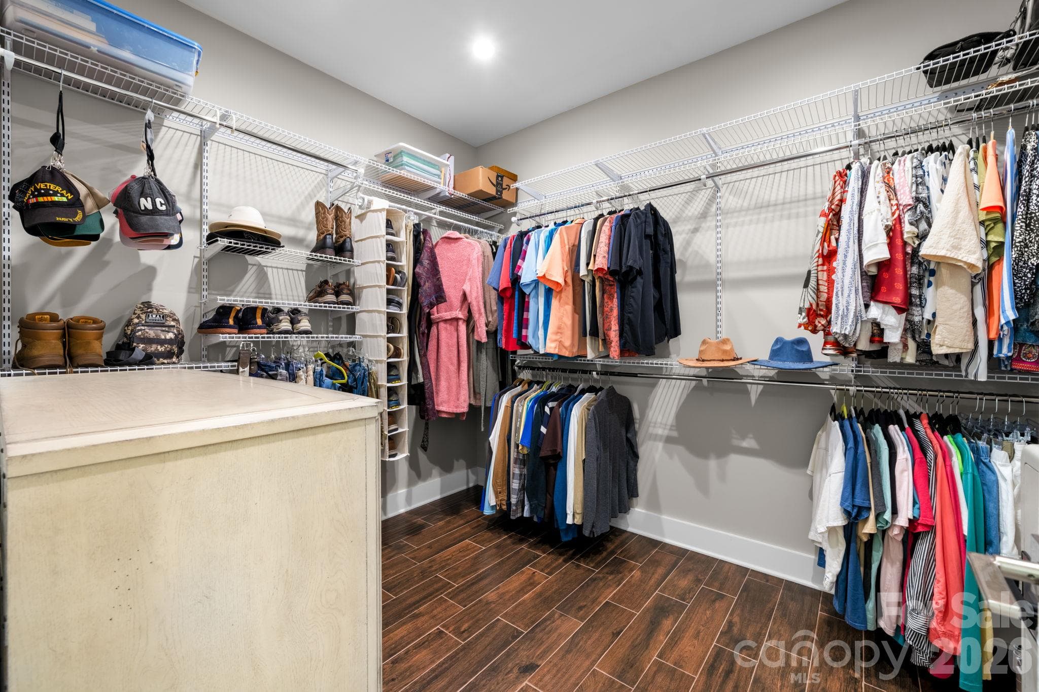 Large Walk in closet - 3353 Rock Creek Road, Morganton