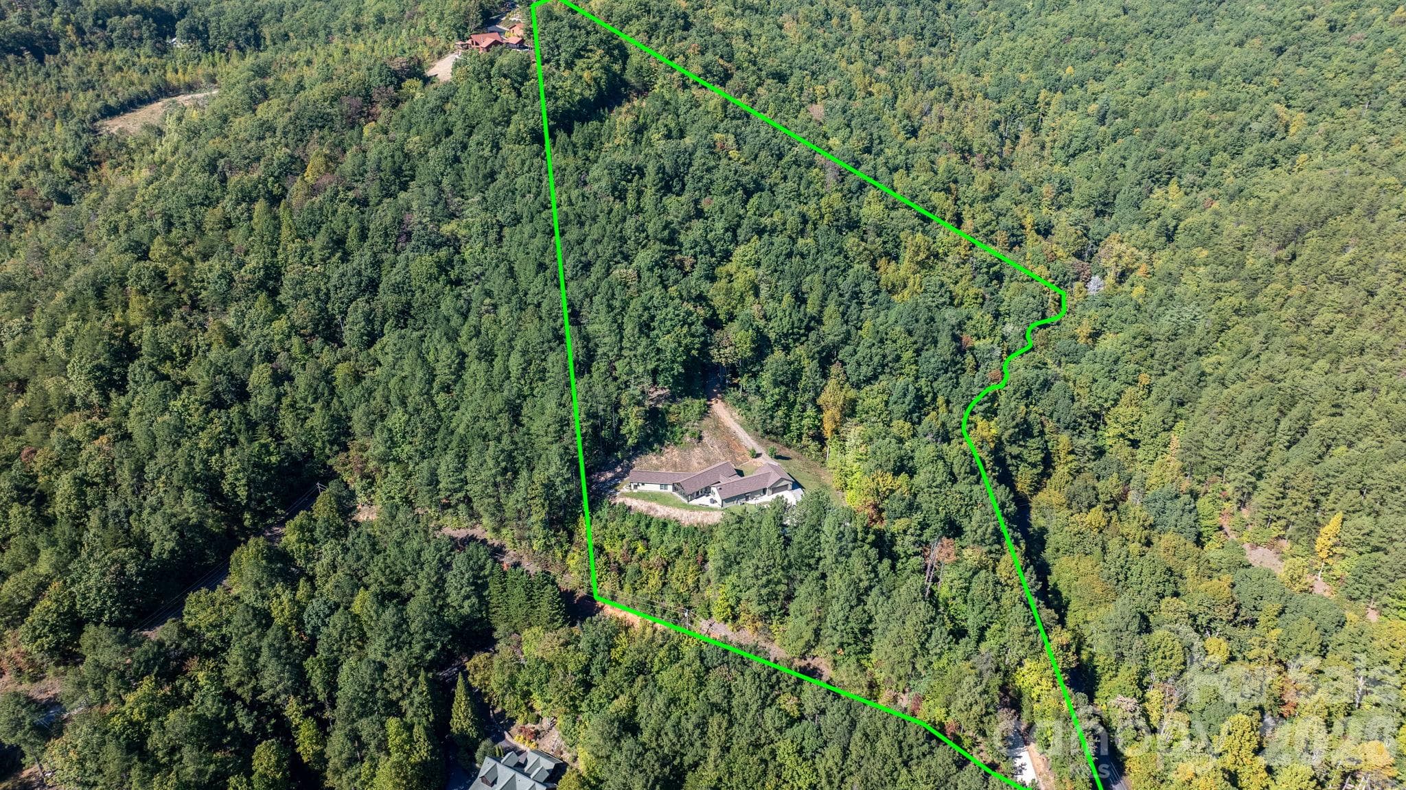 Property lines are approximate - 3353 Rock Creek Road, Morganton