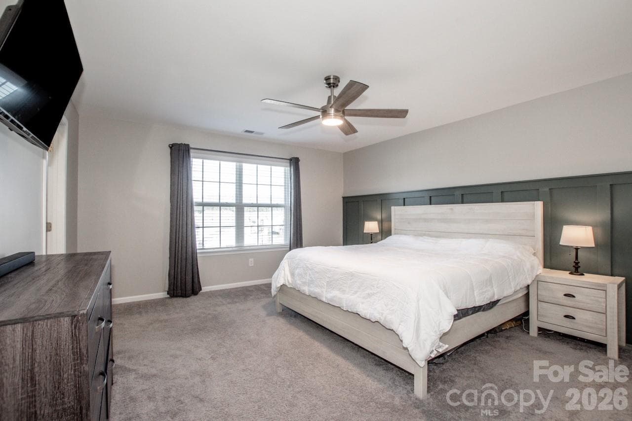 Large Primary Bedroom - 1944 Lowland Shade Court, Maiden
