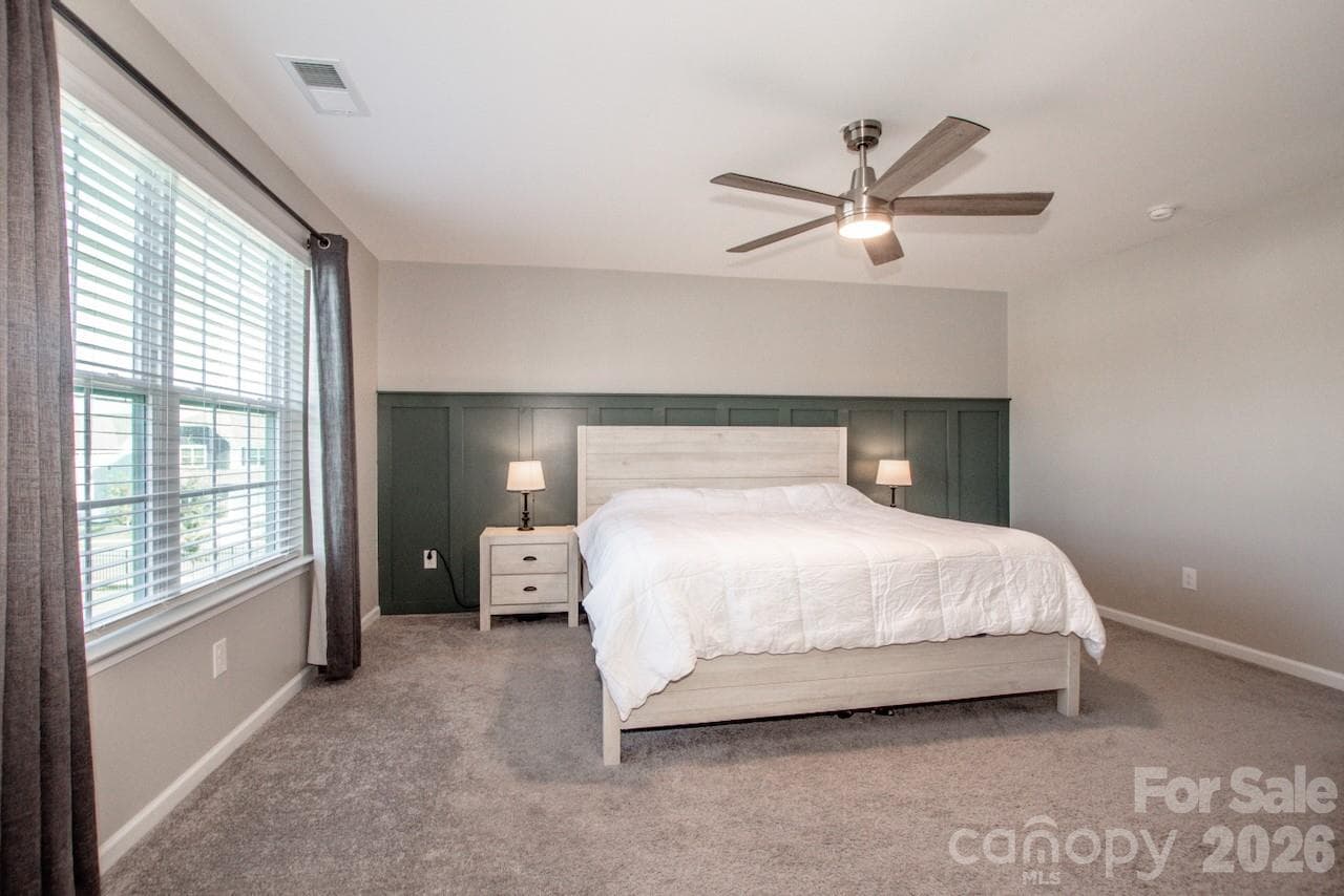 Primary Bedroom with Board-and-Batten - 1944 Lowland Shade Court, Maiden
