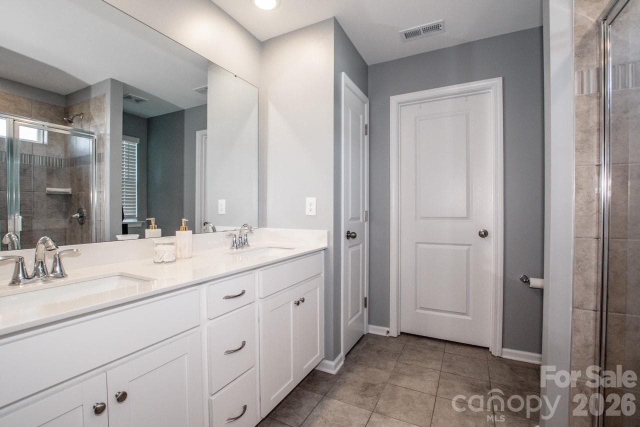 Linen Closet & Primary BR Closet - 1944 Lowland Shade Court, Maiden