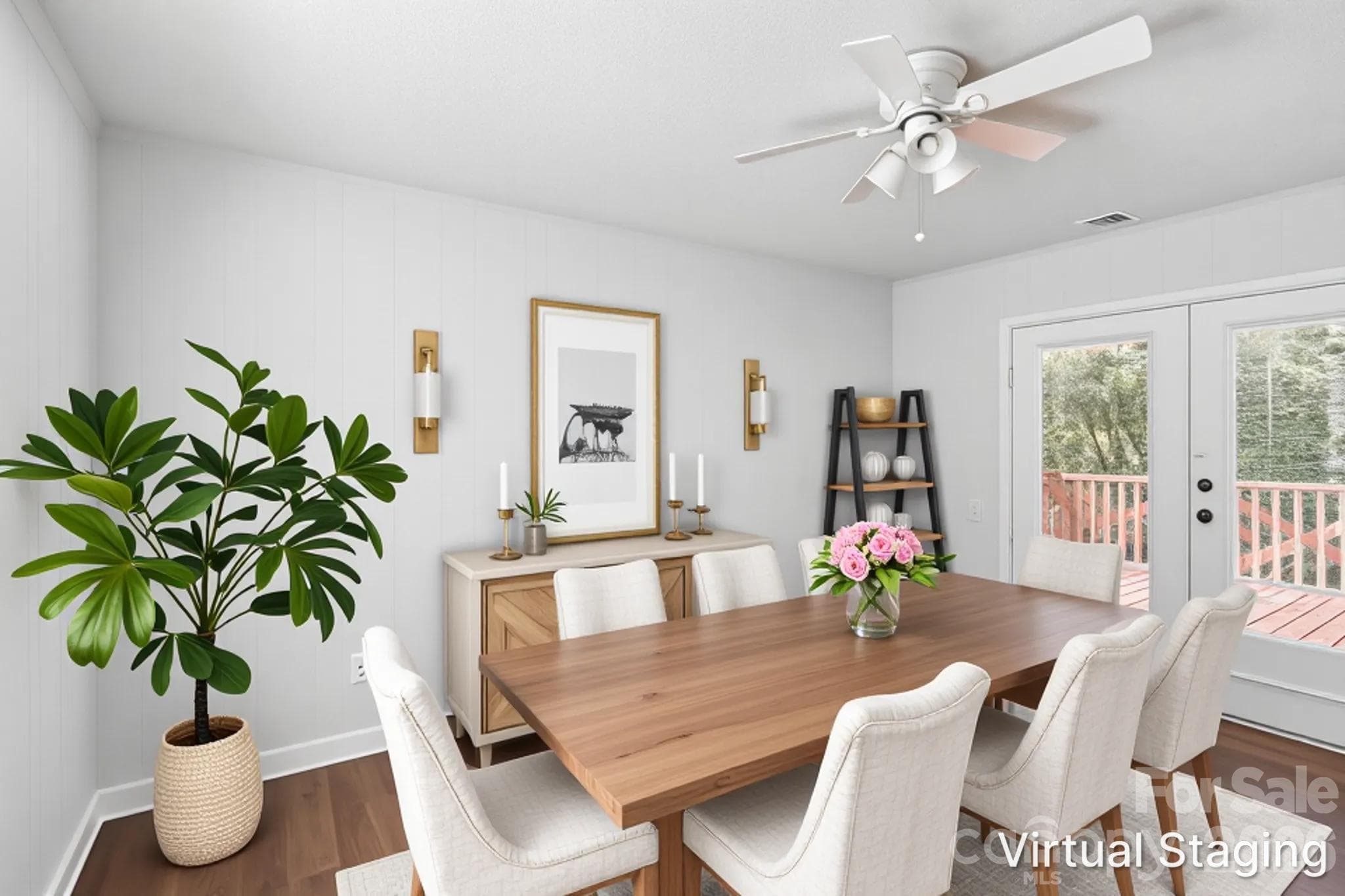 Virtually Staged - 5111 Belcamp Lane, Charlotte