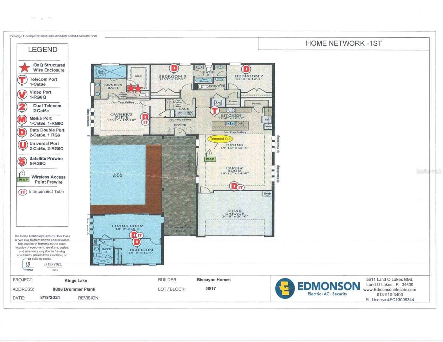 8896 Drummer Plank Dr, Wesley Chapel, FL 33545: Guest House, Partially Fenced, SFH, One Story, 2590sf, Built in 2022, 4 bedrooms, 3.5 bathrooms, 2 car attached garage - 8896 DRUMMER PLANK DR, WESLEY CHAPEL
