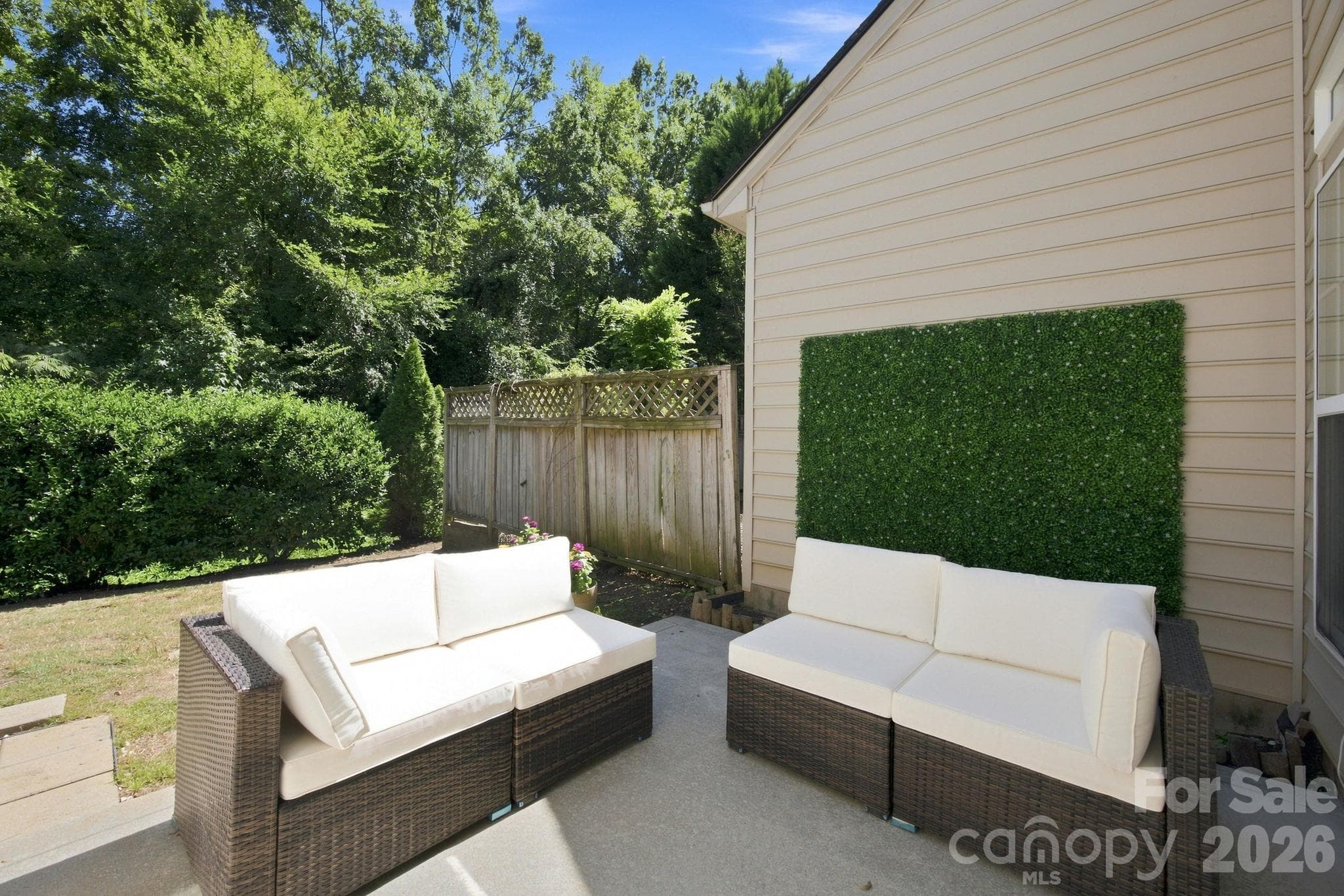Patio Area with Accent Wall2335 Whitford LaneCharlotte NC 28210 - 2335 Whitford Lane, Charlotte