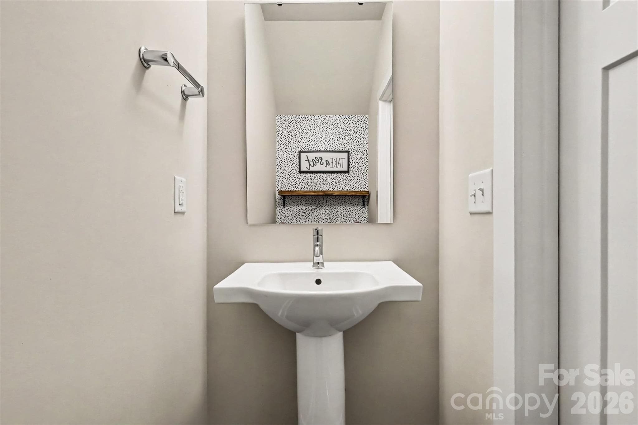 Half Bath On Livingroom Level - 327 Uptown West Drive, Charlotte