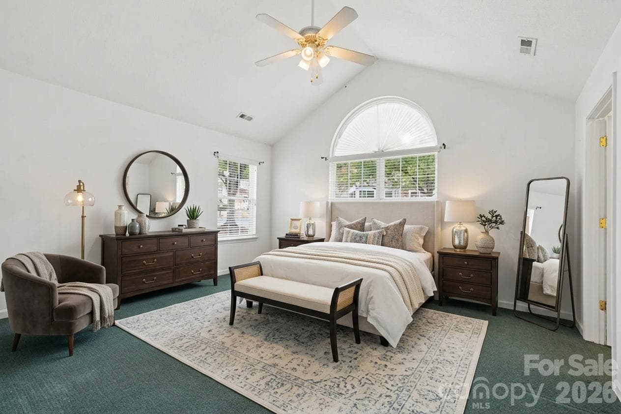 virtually staged - 6809 Ledgestone Place, Charlotte