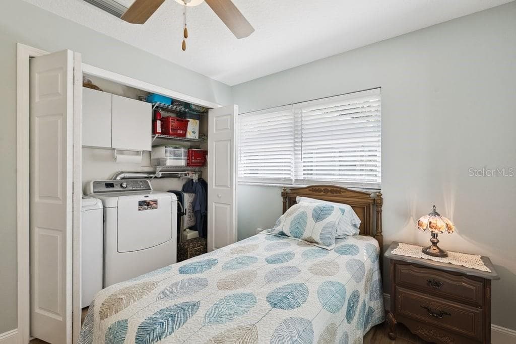 Laundry hookups in Bedroom 2 - 30749 GLENN DR, TAVARES