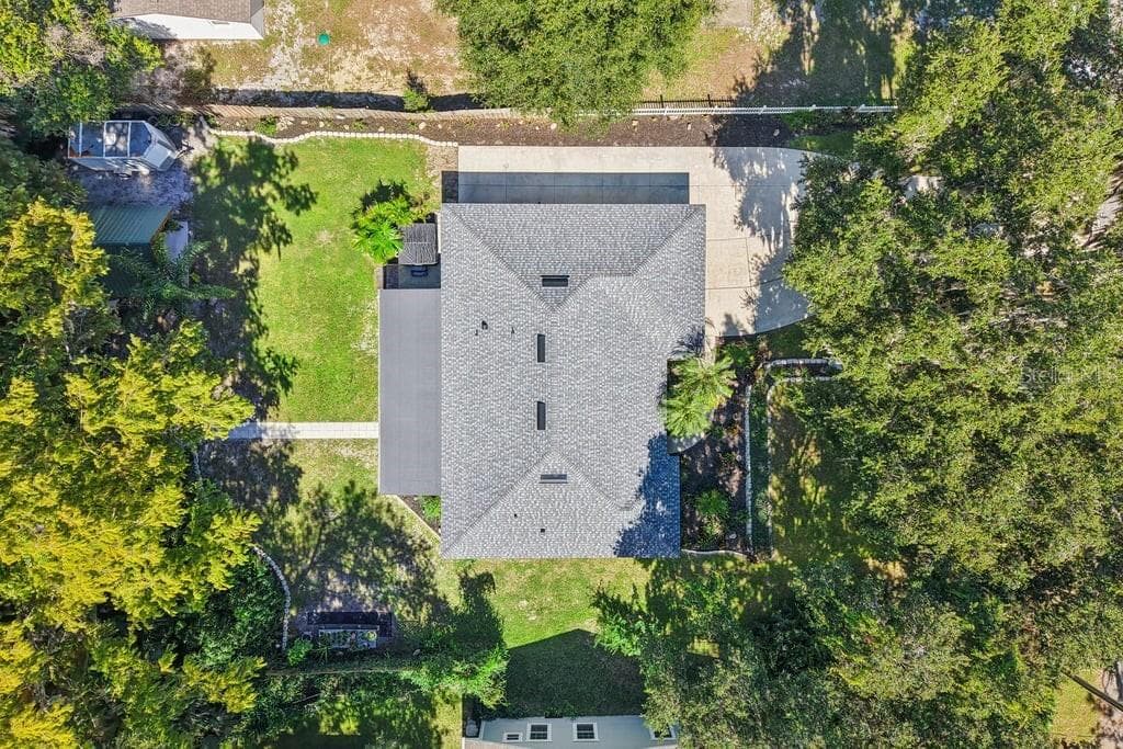 Aerial view of new roof - 30749 GLENN DR, TAVARES