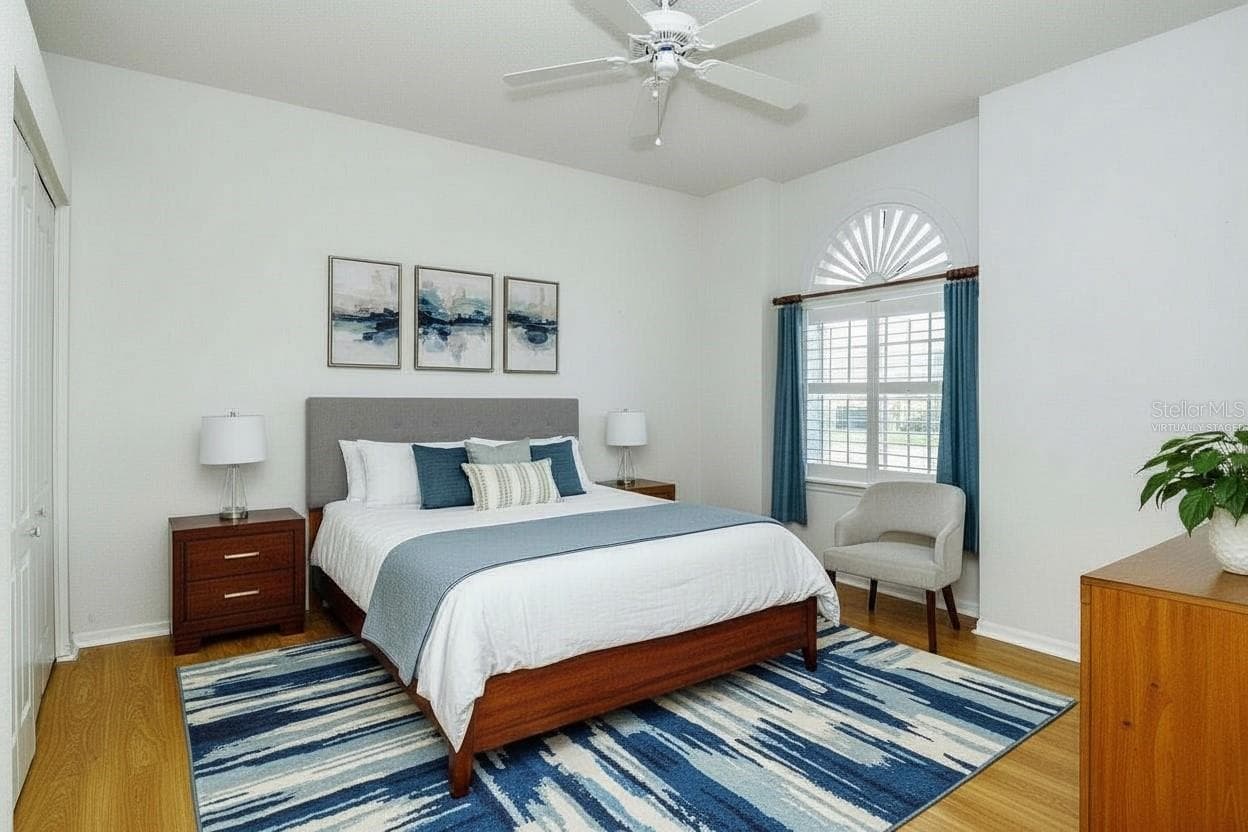 Bedroom 2 Virtually Staged - 5126 BLUE ASH AVE, SARASOTA