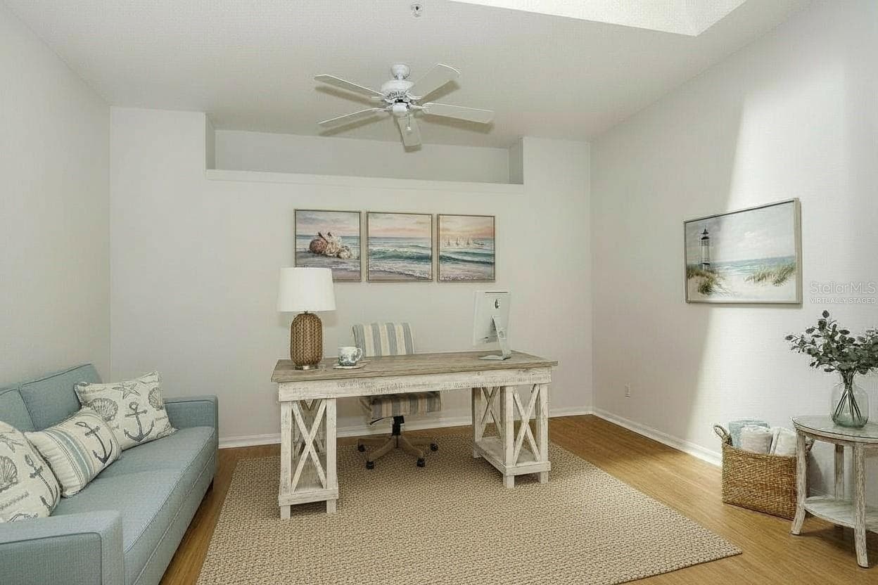 Den/Study Virtually Staged - 5126 BLUE ASH AVE, SARASOTA
