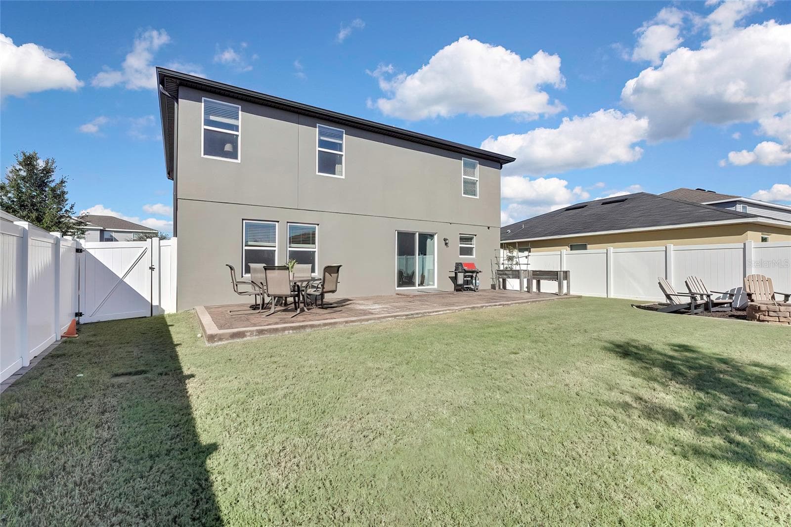 Rear view - 4166 SAND RIDGE BLVD, SPRING HILL