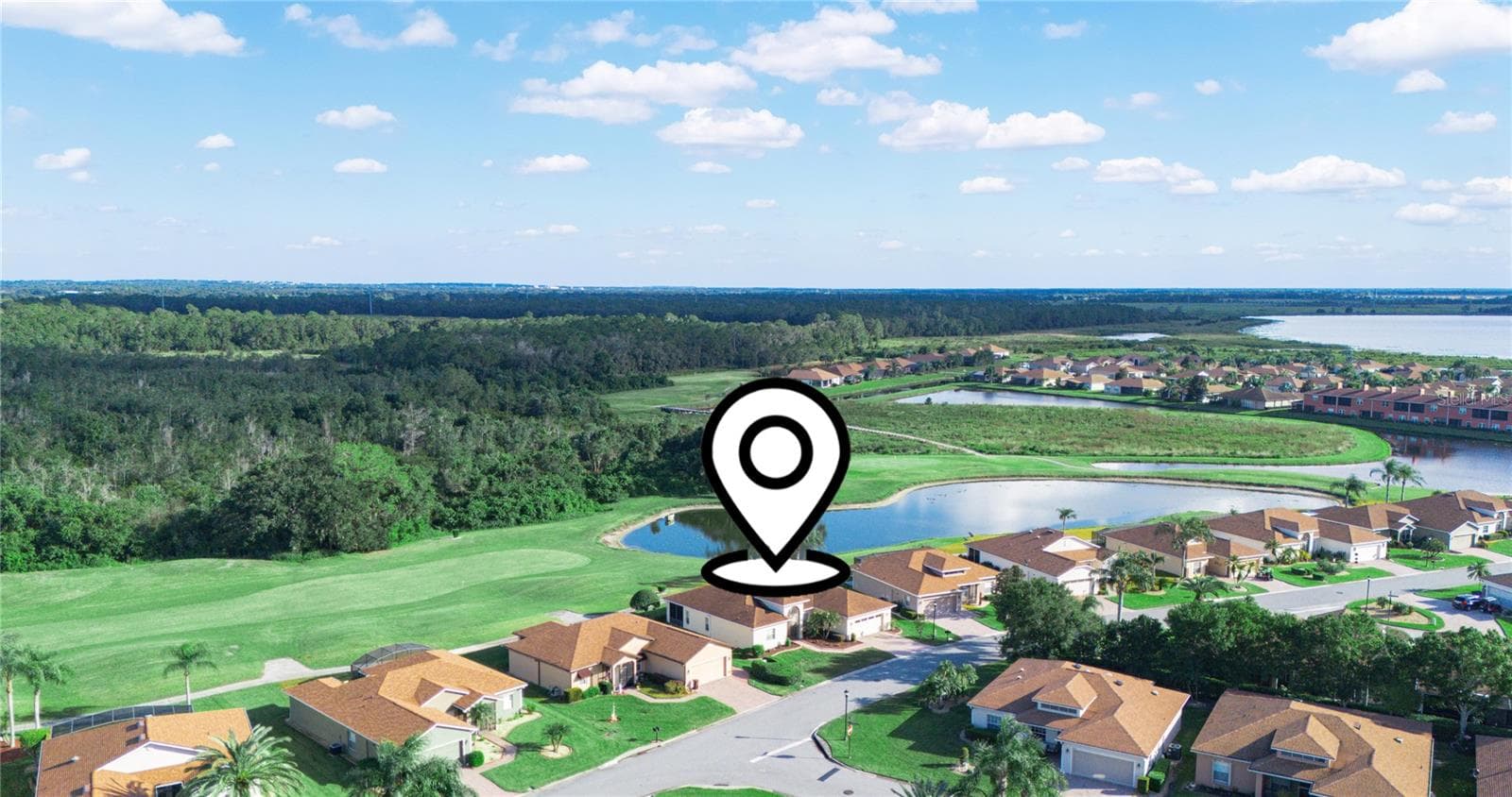 Hole #9 and Hole #10 of the Lake Ashton East Golf Course - 4299 ASHTON CLUB DR, LAKE WALES
