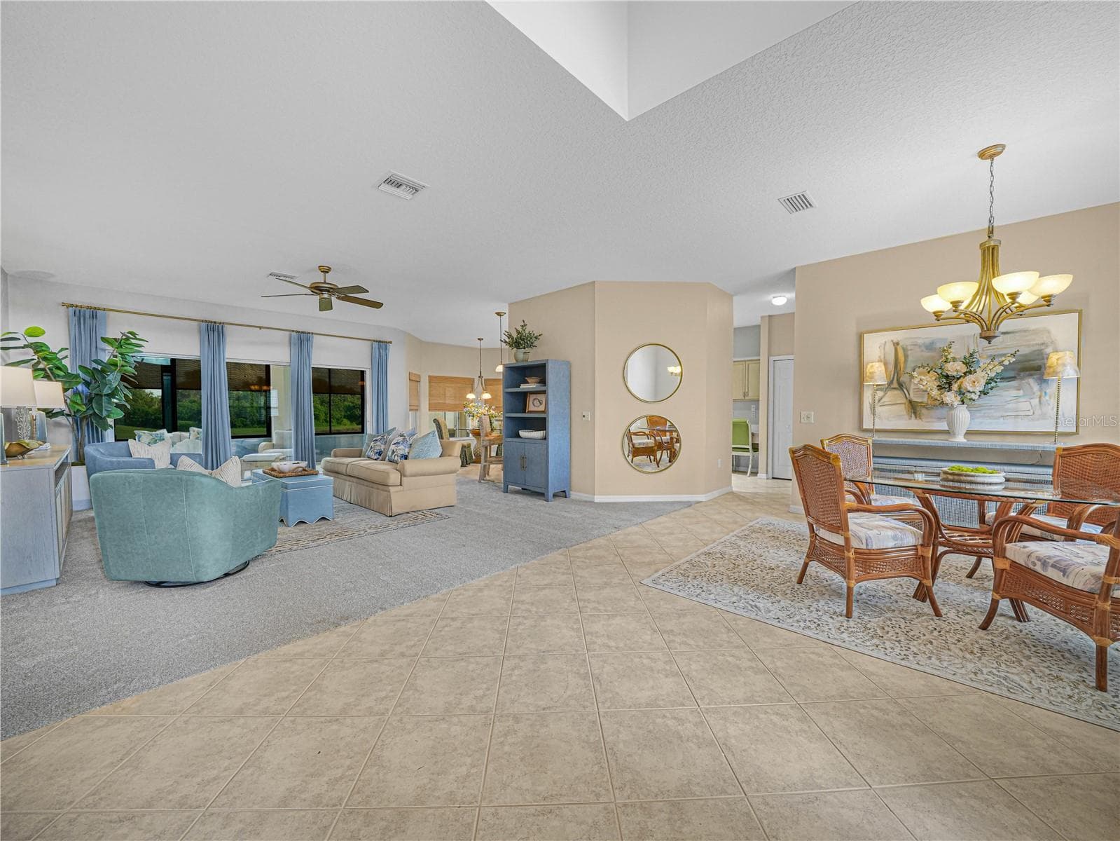 View from Front Entry. Interior Paint 2026 - 4299 ASHTON CLUB DR, LAKE WALES