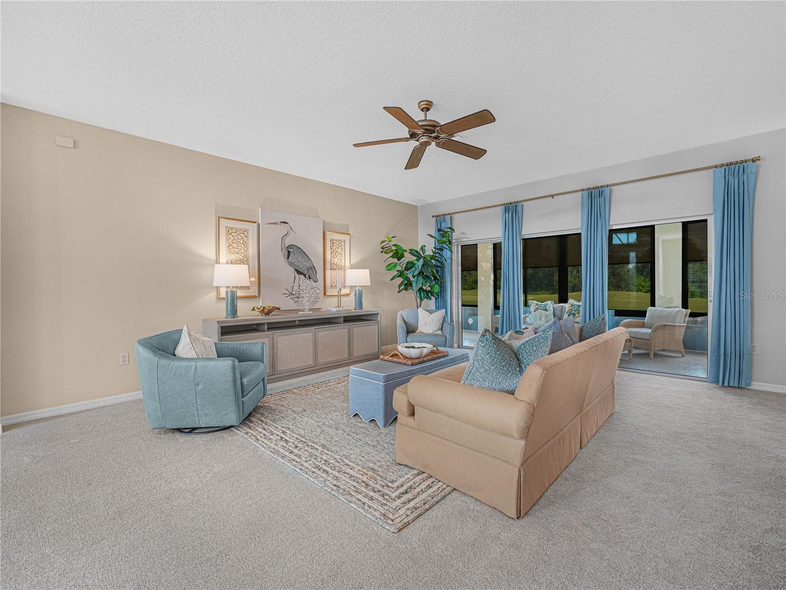 Triple Sliders Open to the Florida Room - 4299 ASHTON CLUB DR, LAKE WALES
