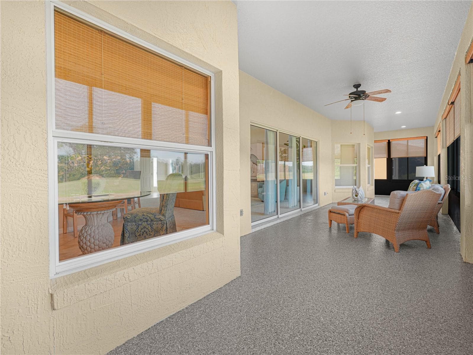 Epoxy Flooring in Florida Room - 4299 ASHTON CLUB DR, LAKE WALES