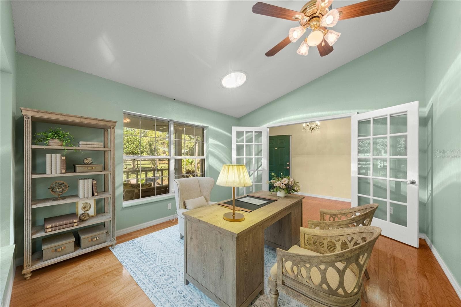 Virtually staged office/den - 7156 NW 11TH ST, OCALA