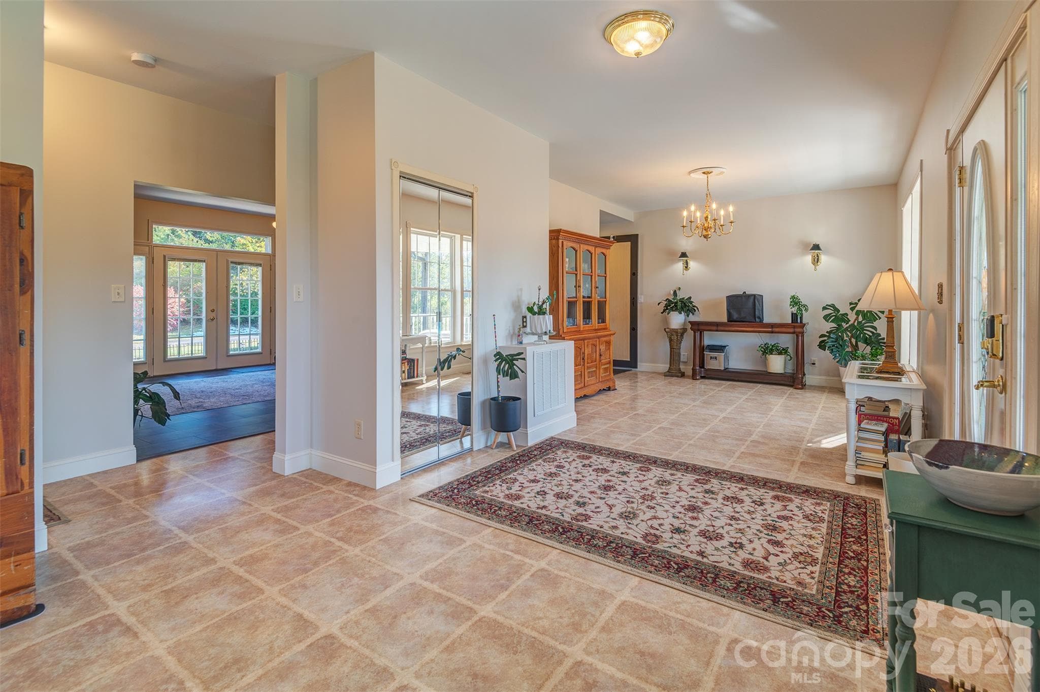 Front Inside Foyer Entrance - Dining Area View - 265 Flat Creek Church Road, Weaverville