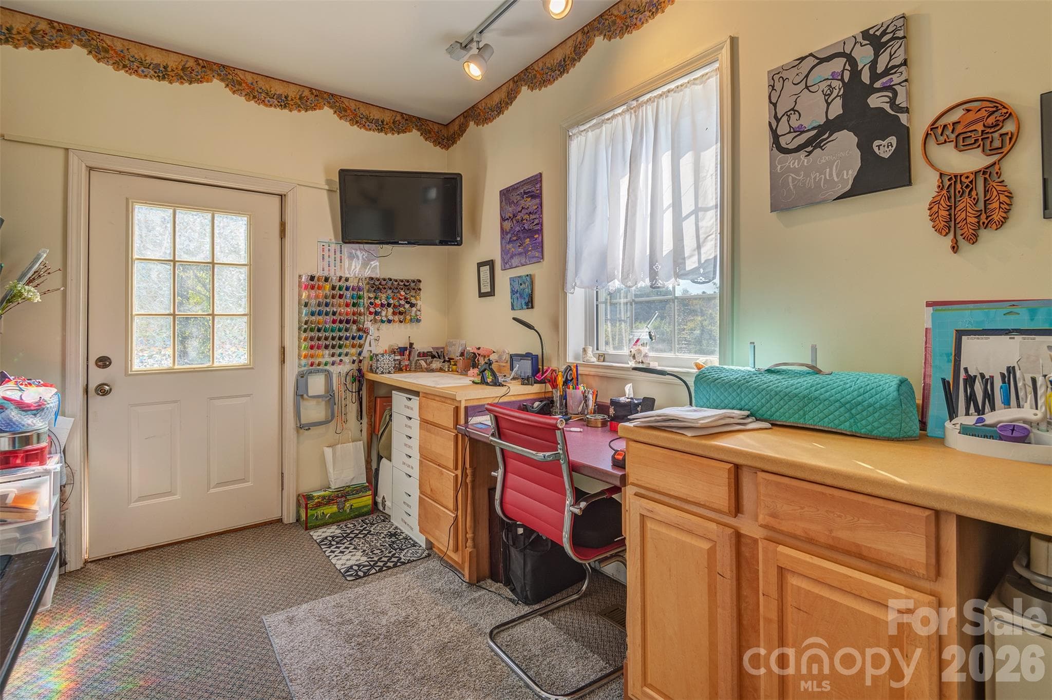 Side Entrance -Business Reception / Craft Room - 265 Flat Creek Church Road, Weaverville