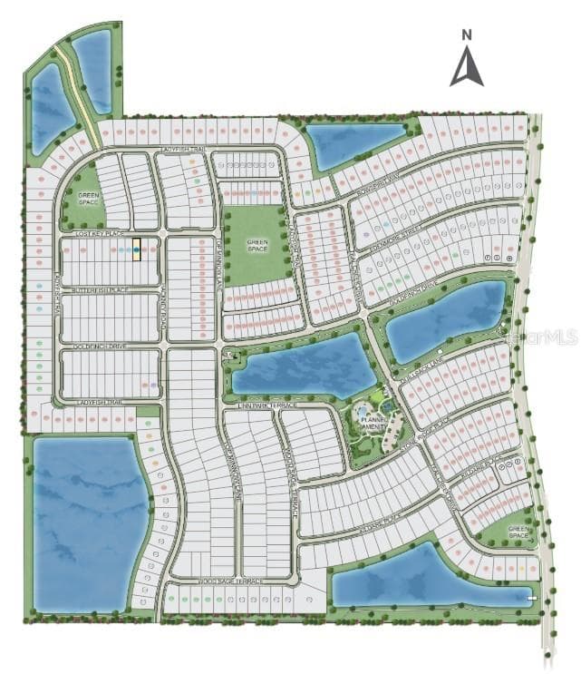 5091 Lost Key Place Site Map - 5091 LOST KEY PL, ST CLOUD