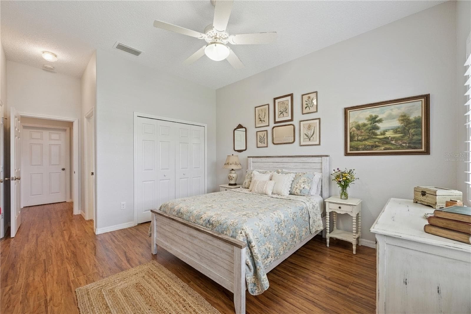 Virtually Staged Bedroom 3 - 21113 EDINBOROUGH PL, LEESBURG