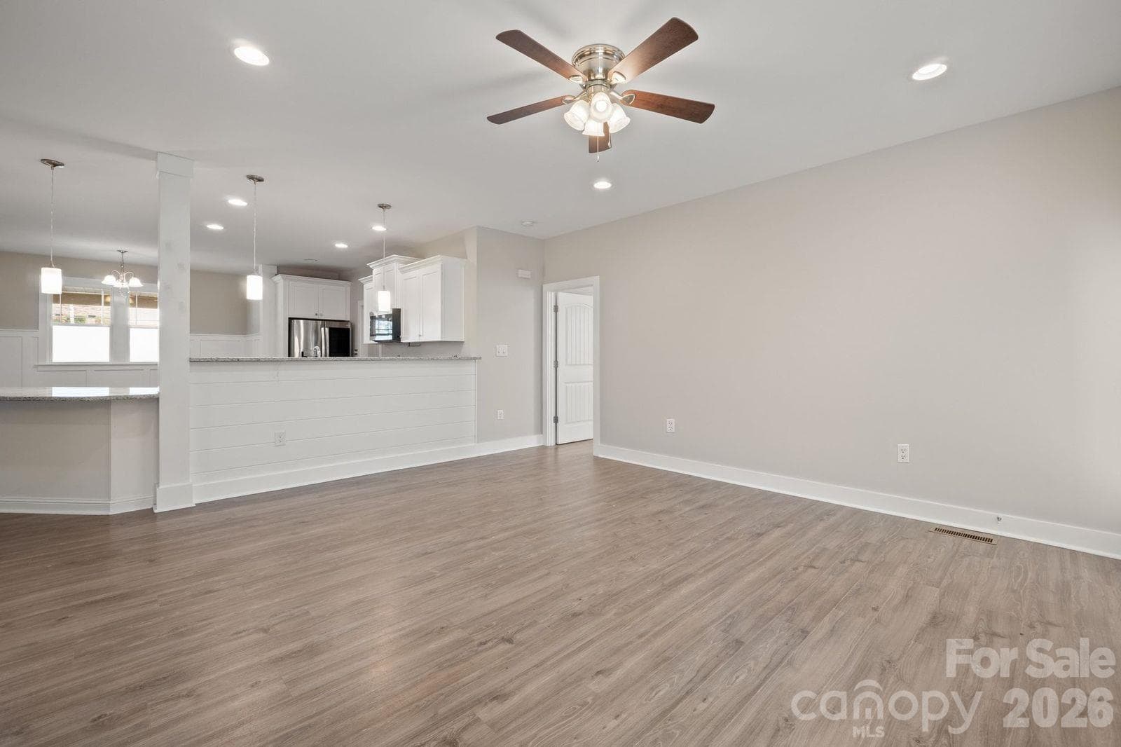 Living room door to Primary - 1544 Farmington Hills Drive, Conover