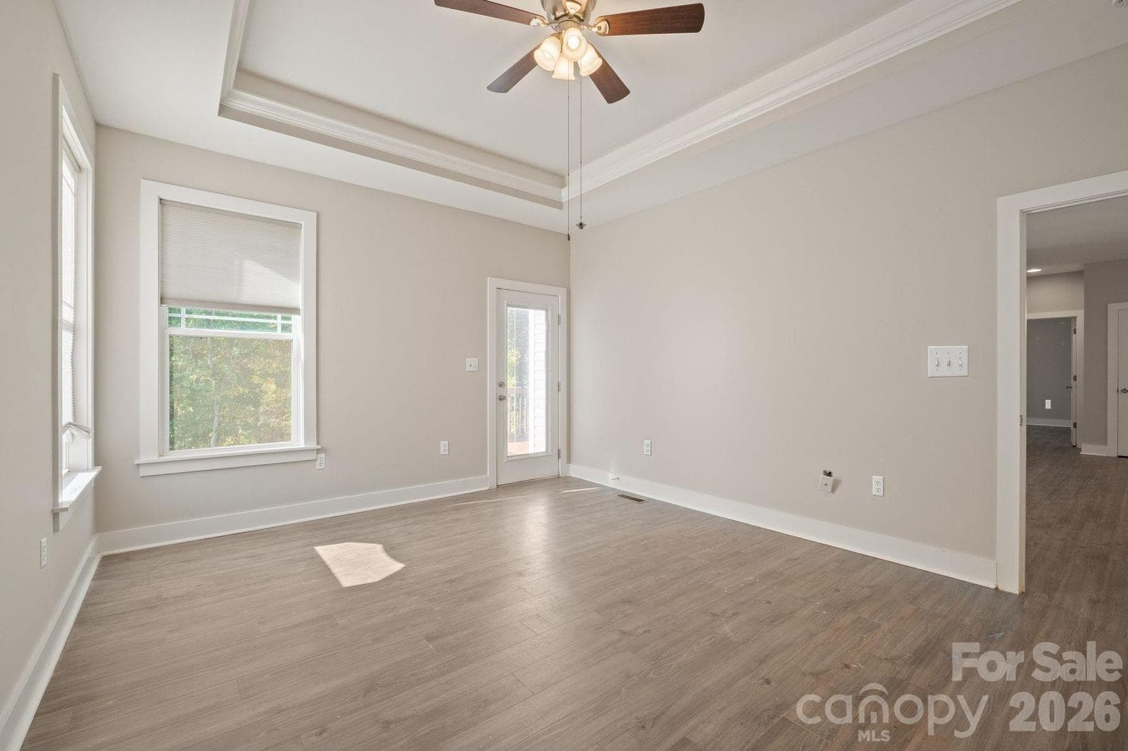 Primary w/door to back deck - 1544 Farmington Hills Drive, Conover