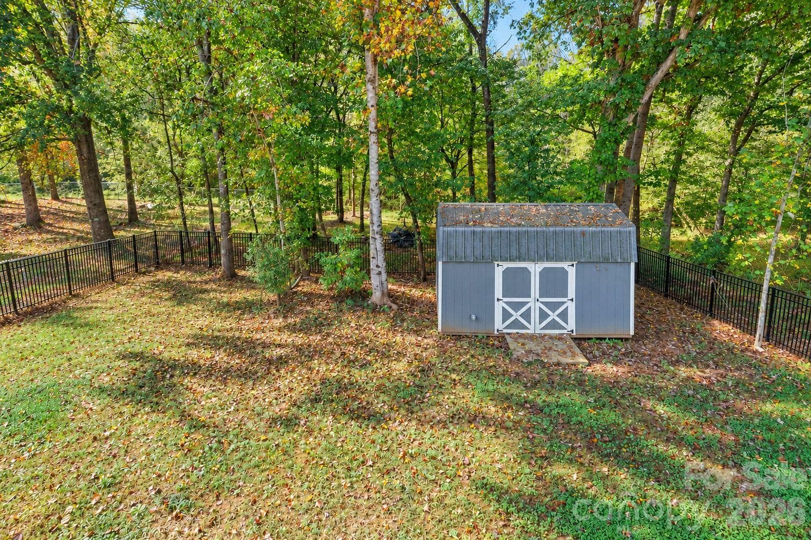 Fenced in Back yard - 1544 Farmington Hills Drive, Conover