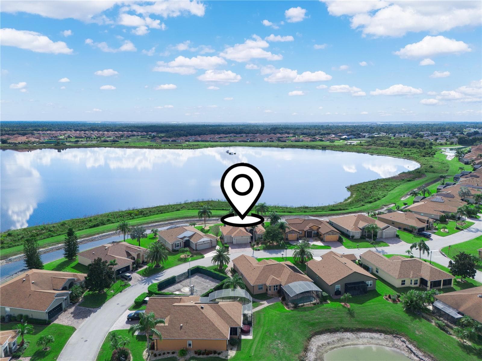 Aerial of Home Location - 5385 HOGAN LN, WINTER HAVEN