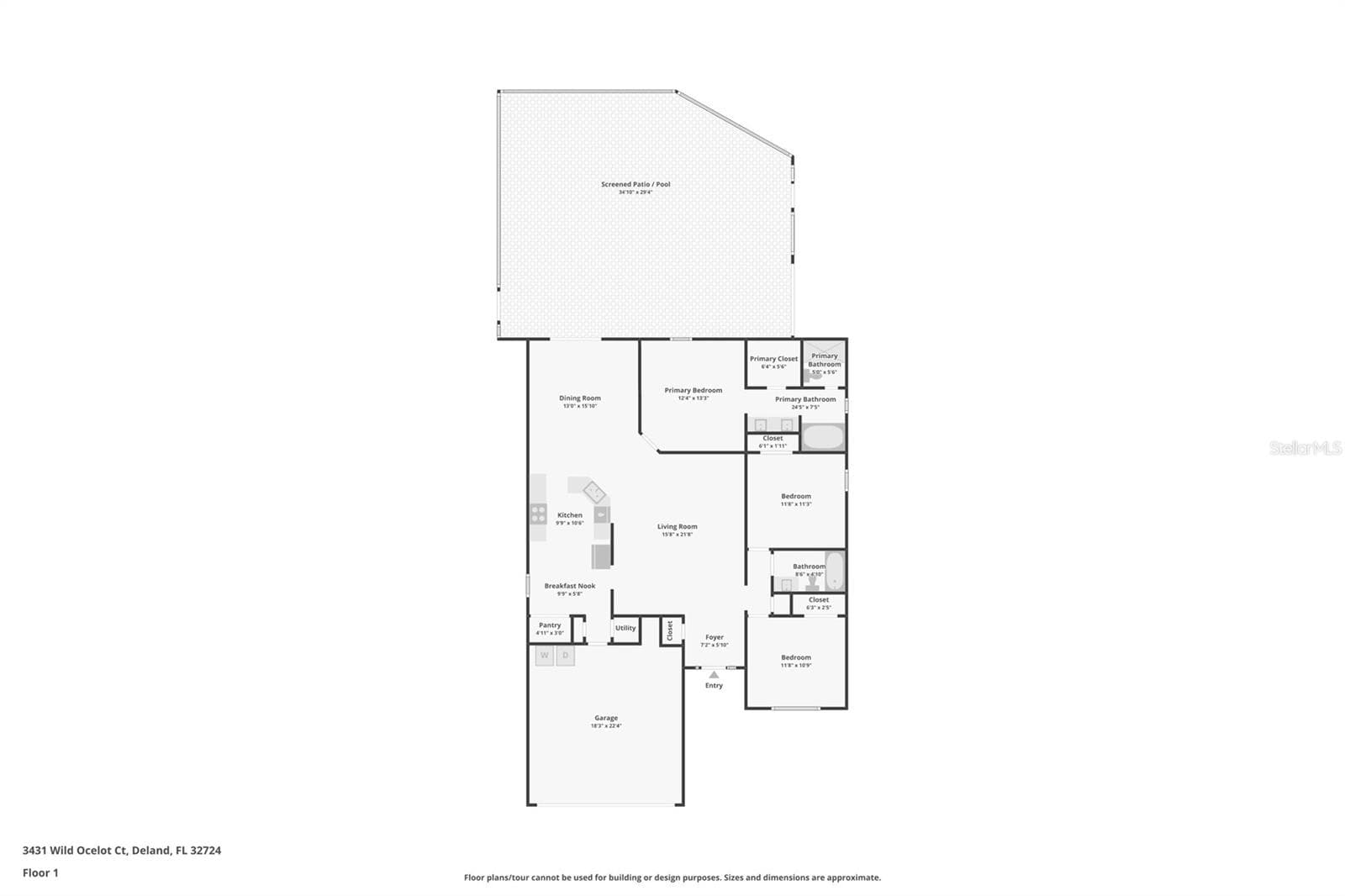 Single Family Residence at 3431 WILD OCELOT CT, DELAND, photo 30 of 30
