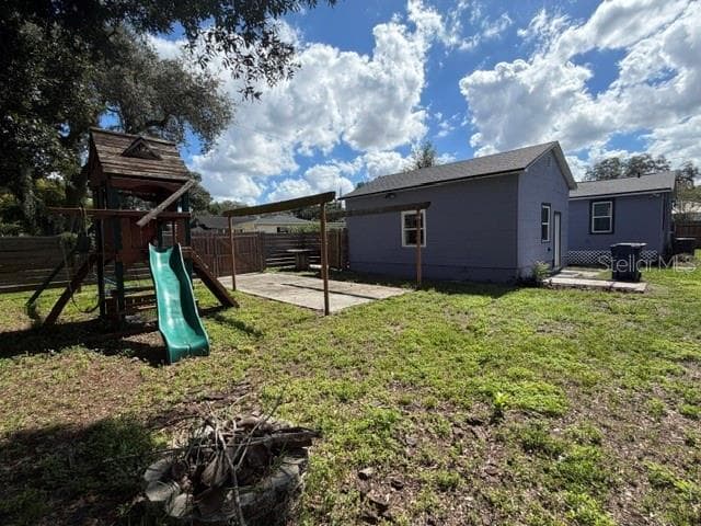 Back Yard - 1224 E FRIERSON AVE, TAMPA
