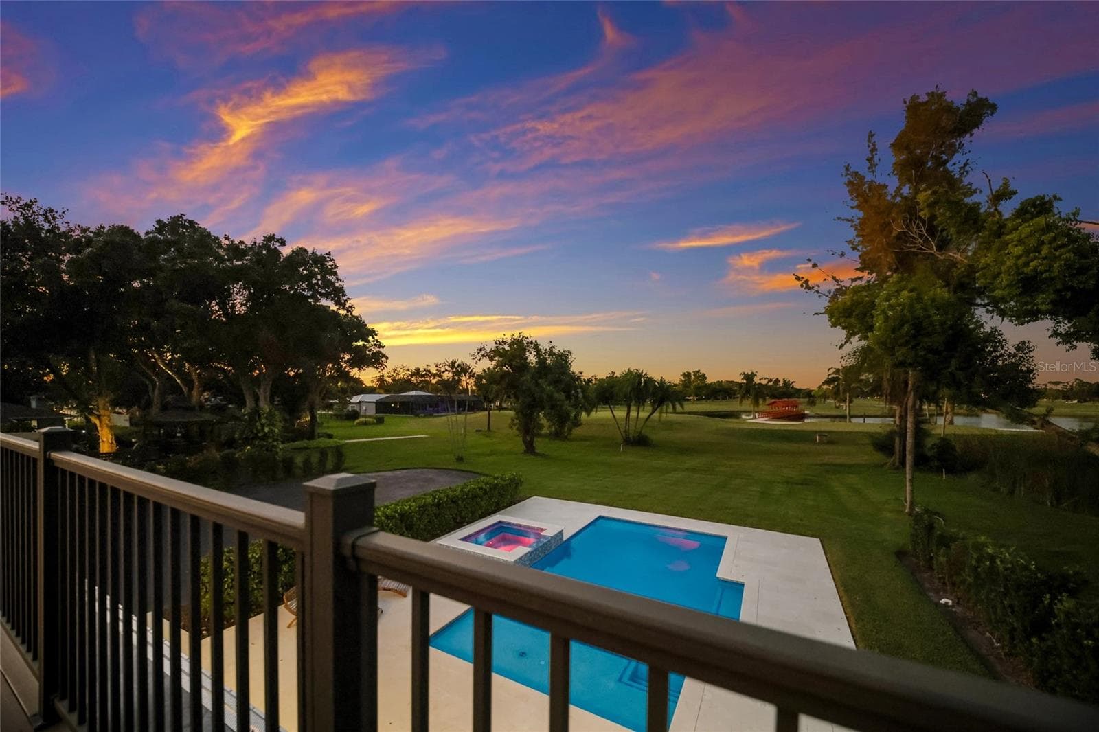 Overlooking the pool and golf course. - 5060 18TH AVE W, BRADENTON