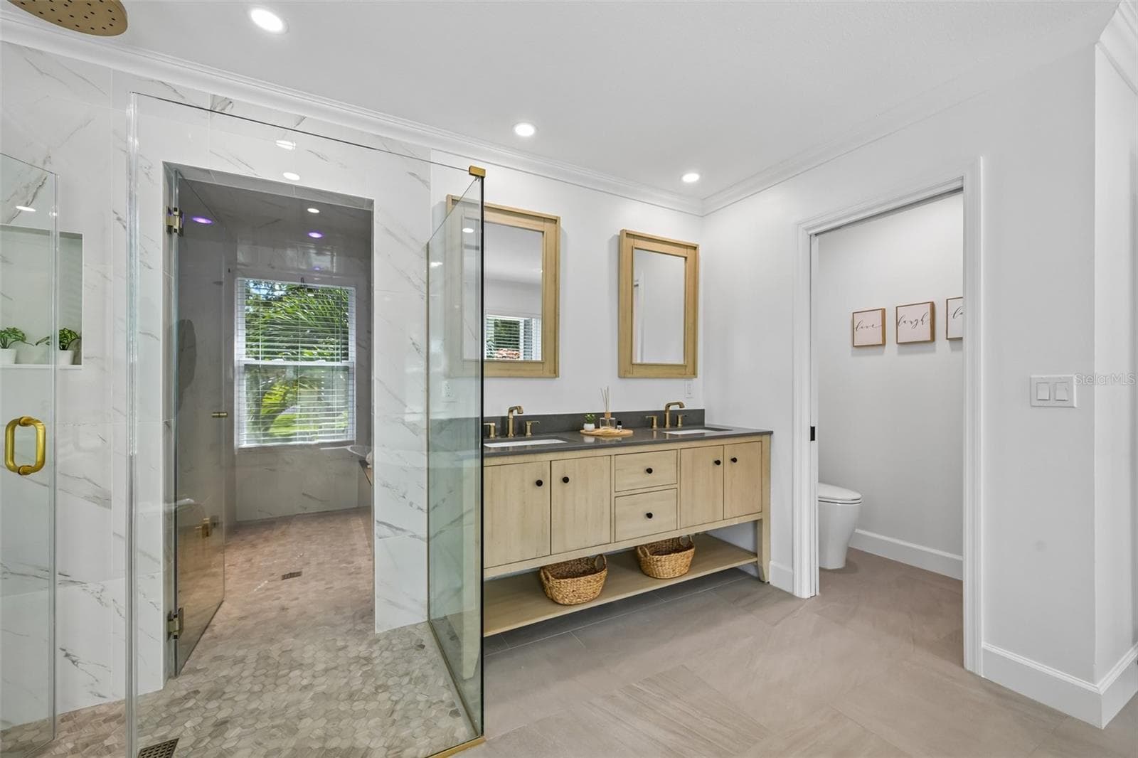 This is the ultimate luxury ensuite bathroom. - 5060 18TH AVE W, BRADENTON